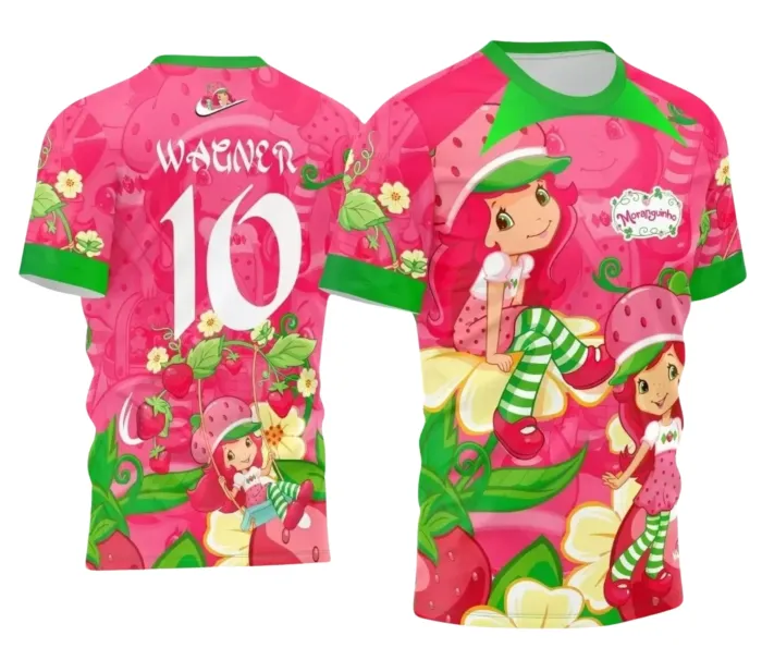 Arte para Camisa Interclasse Moranguinho