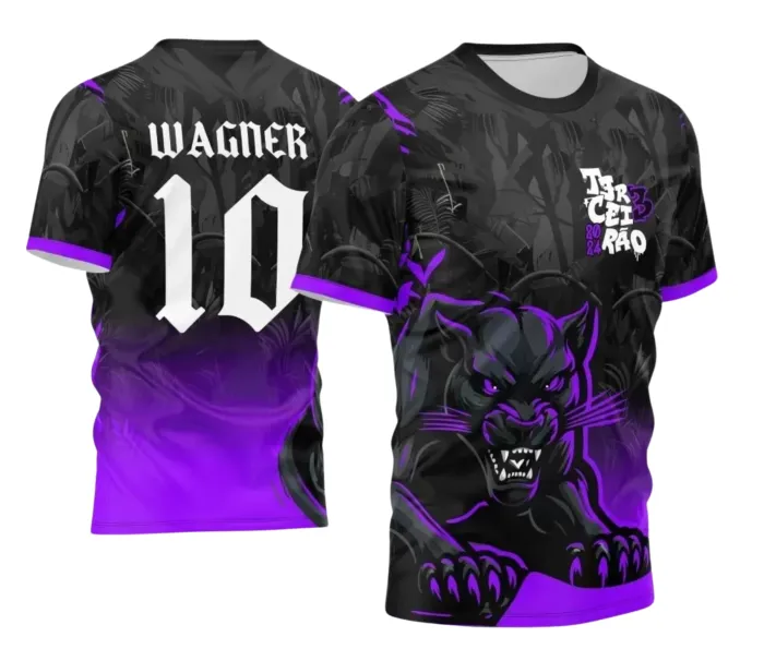Arte para Camisa Interclasse Pantera