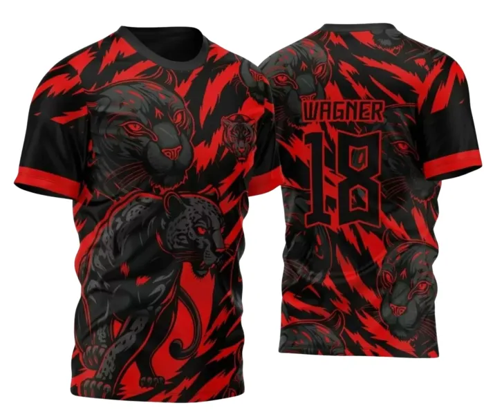 Arte para Camisa Interclasse Pantera Ataque