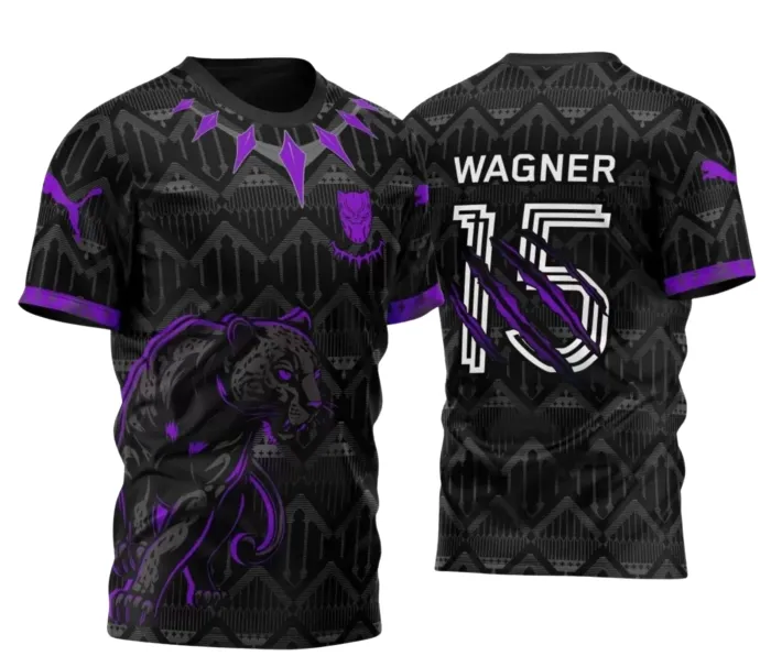 Arte para Camisa Interclasse Pantera Ataque