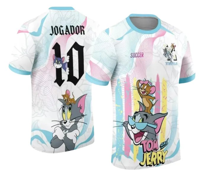 Arte para Camisa Interclasse Tom e Jerry