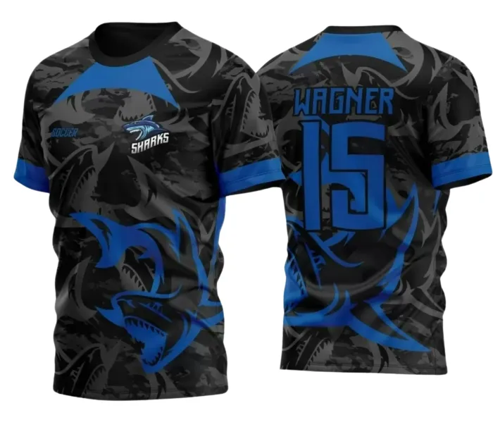 Arte para Camisa Interclasse Tubarão