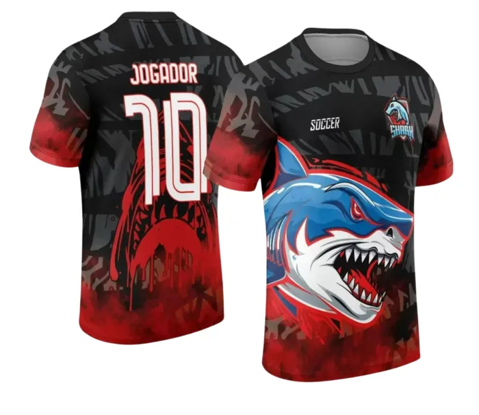 Arte para Camisa Interclasse Tubarão