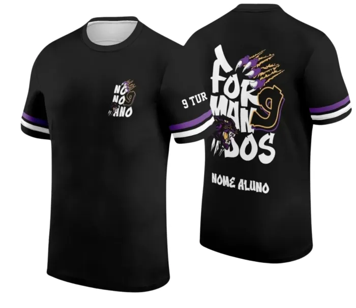 Arte para Camisa Nono Ano Pantera