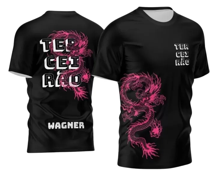 Arte para Camisa Terceirão Dragão