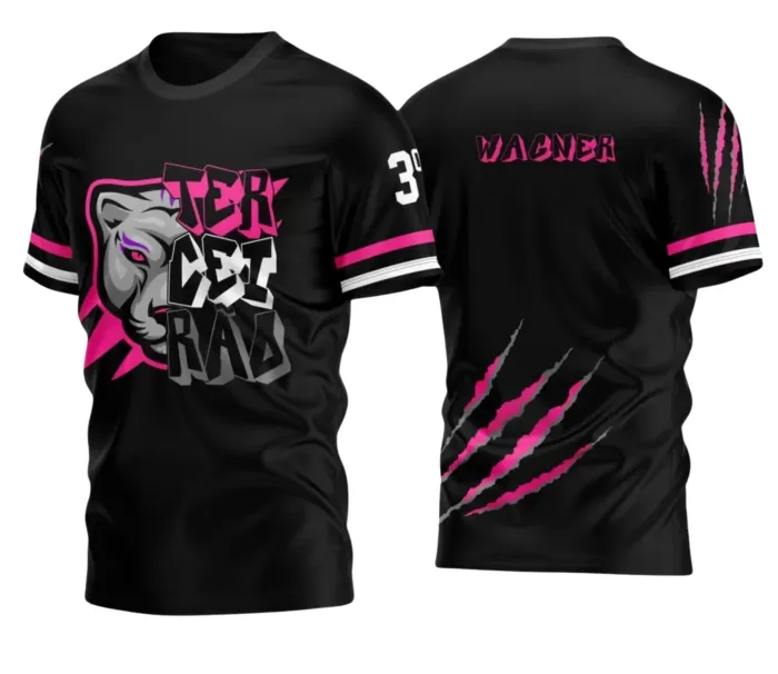 Arte para Camisa Terceirão Pantera