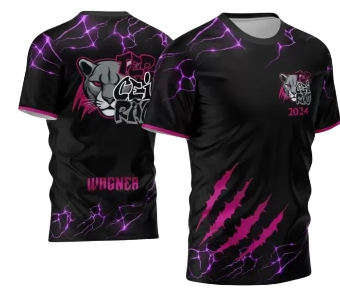 Arte para Camisa Terceirão Pantera