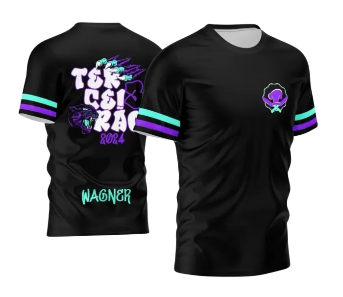 Arte para Camisa Terceirão Pantera