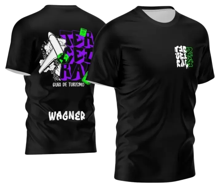 Arte para Camisa Terceirão Turismo