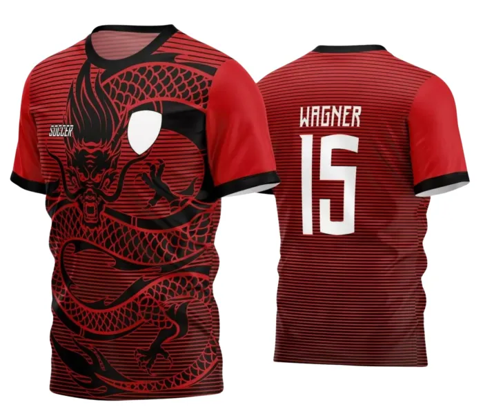 Arte para Camisa de Futebol Amador