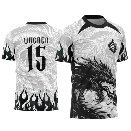 Arte para Camiseta Escolar Tema Dragão Fogo Arte para Camiseta Escolar Tema Dragão Fogo