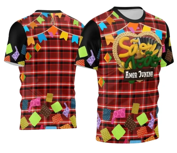 Arte para Camiseta Festa Junina São João