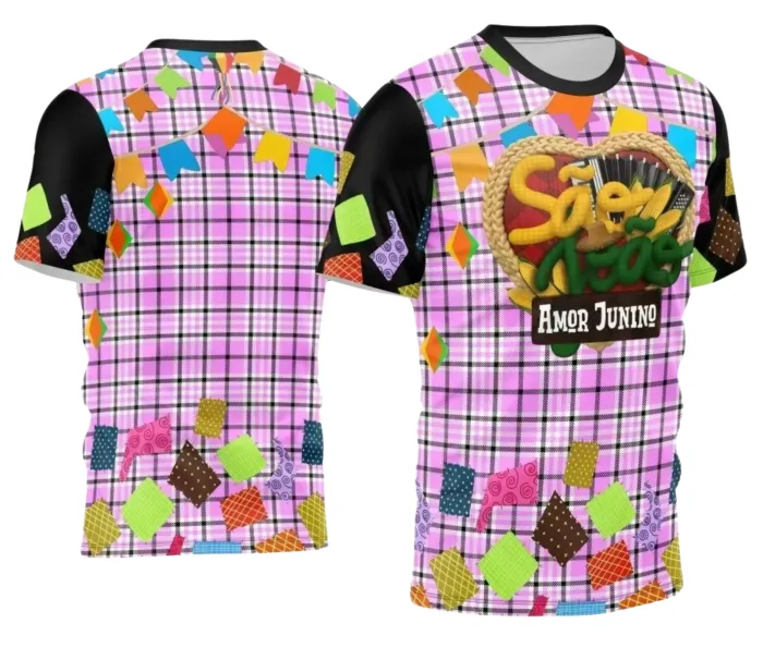 Arte para Camiseta Festa Junina São João