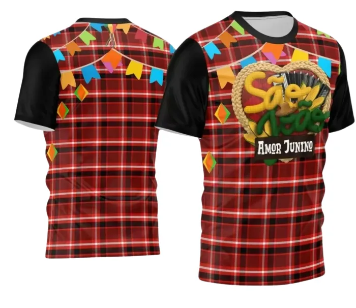 Arte para Camiseta Festa Junina São João