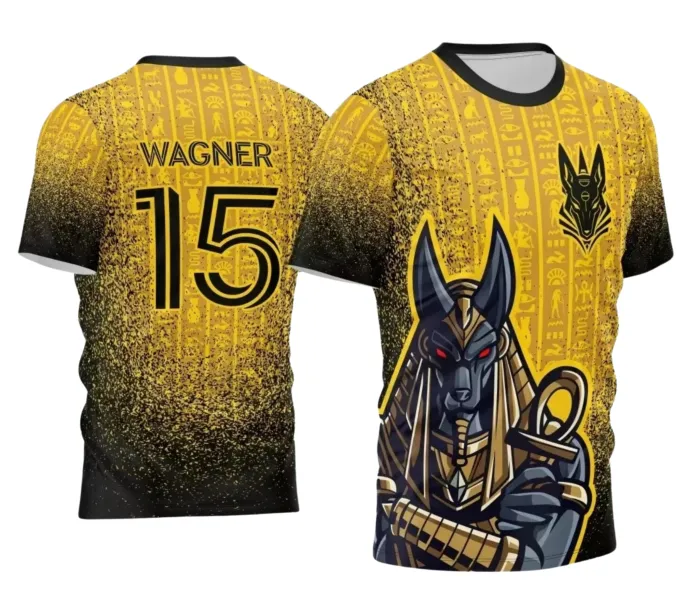 Arte para Camiseta Interclasse Anúbis