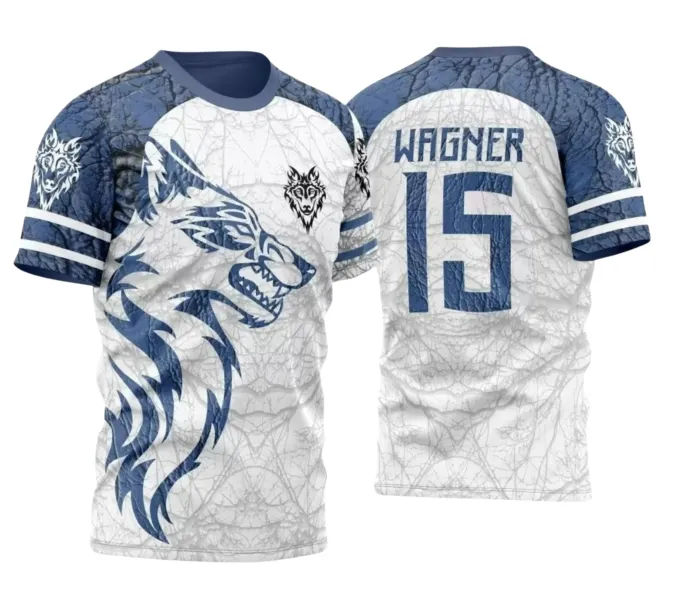 Arte para Camiseta Interclasse Lobo para Sublimação