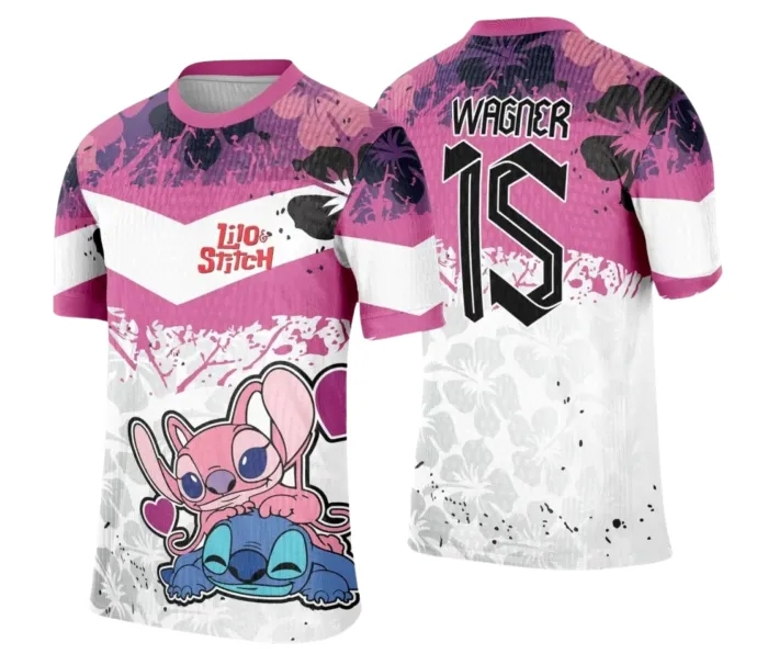 Arte para Camiseta Interclasse Stitch para Sublimação