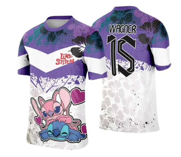 Arte para Camiseta Interclasse Stitch para Sublimação