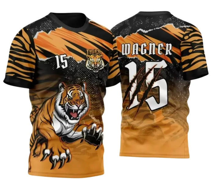 Arte para Camiseta Interclasse Tigre