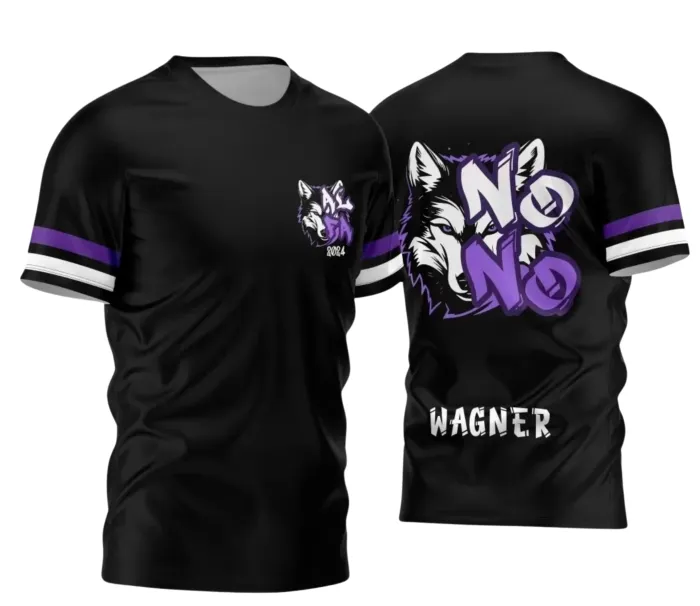 Arte para Camiseta Nono Ano Lobo