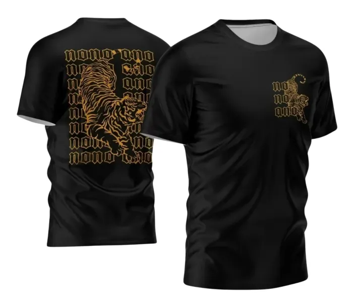 Arte para Camiseta Nono Ano Tigre