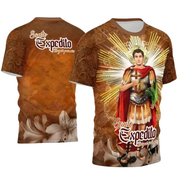 Arte para Camiseta Religiosa Santo Expedito