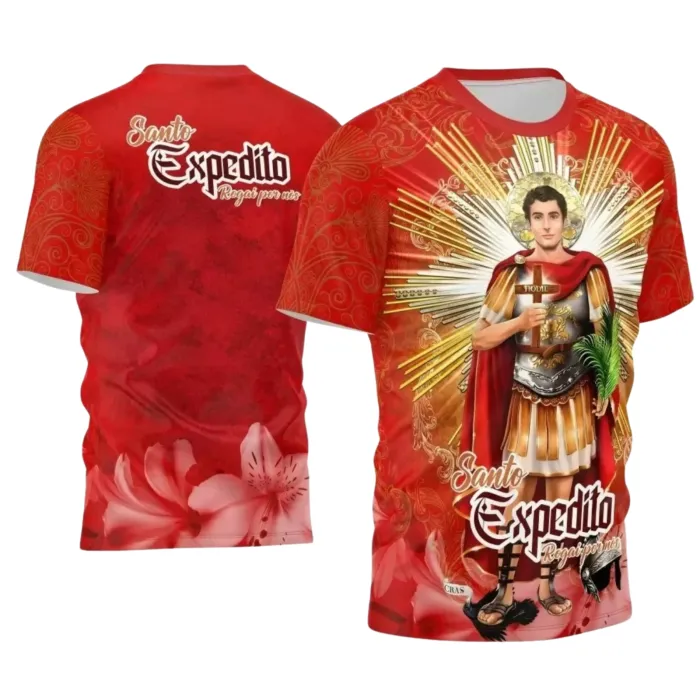 Arte para Camiseta Religiosa Santo Expedito