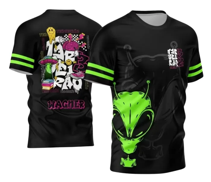 Arte para Camiseta Terceirão Alien