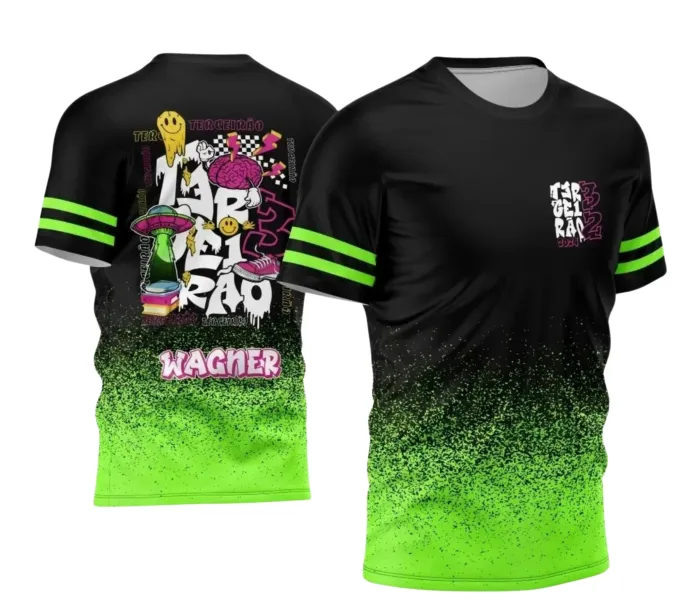 Arte para Camiseta Terceirão Alien