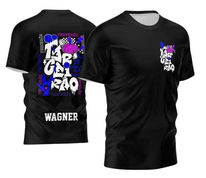 Arte para Camiseta Terceirão Cérebro
