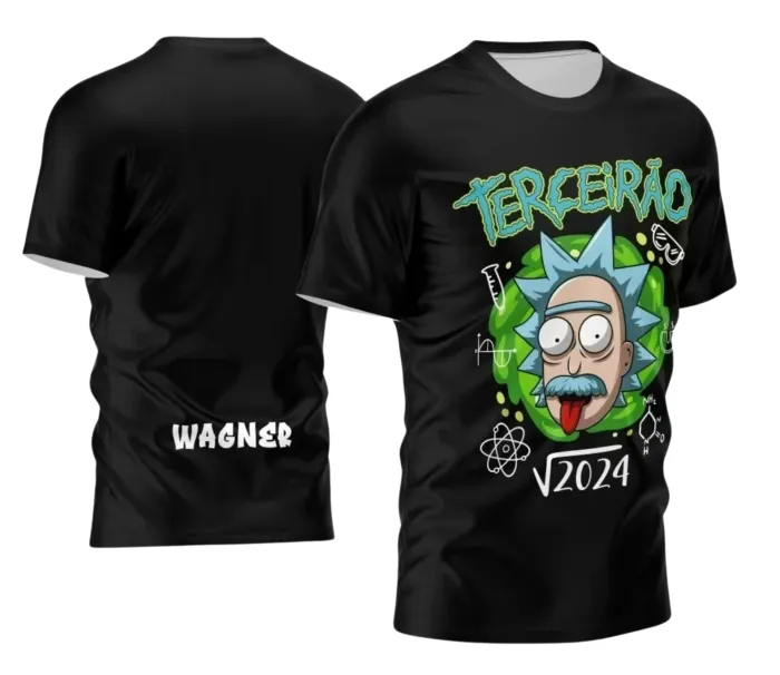 Arte para Camiseta Terceirão Estilo Moderno