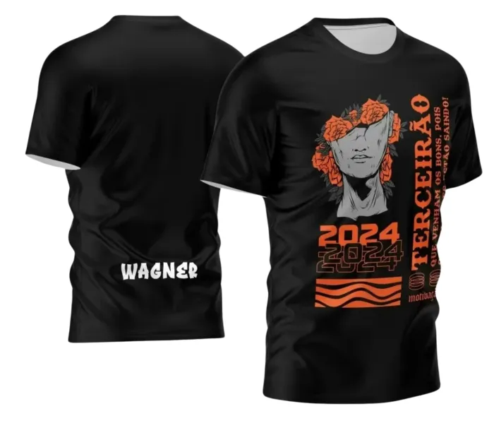 Arte para Camiseta Terceirão Estilo Moderno