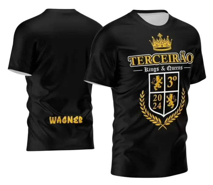 Arte para Camiseta Terceirão Estilo Moderno