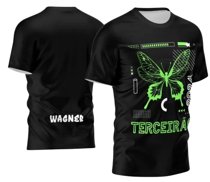 Arte para Camiseta Terceirão Estilo Moderno