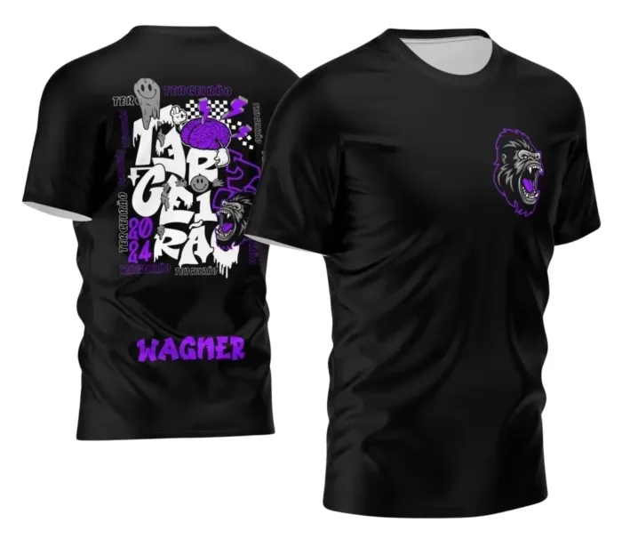 Arte para Camiseta Terceirão Gorila