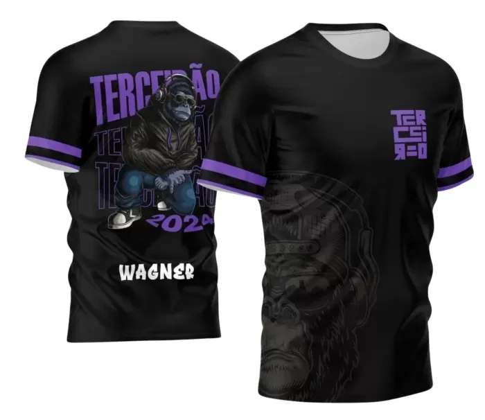 Arte para Camiseta Terceirão Gorila