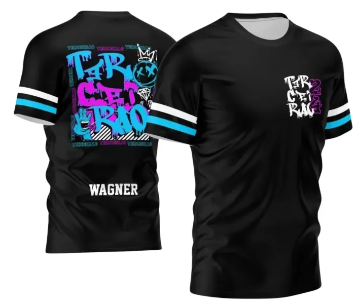 Arte para Camiseta Terceirão Grafite
