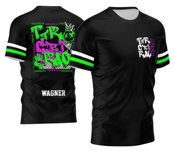 Arte para Camiseta Terceirão Grafite