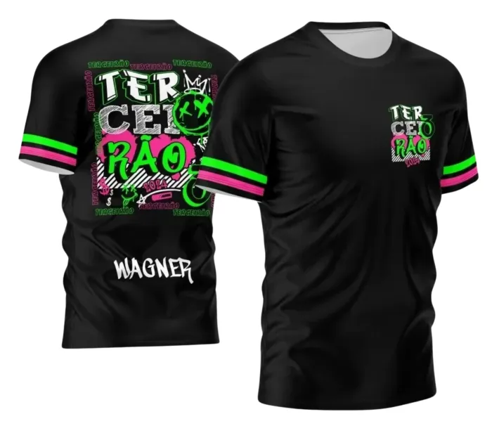 Arte para Camiseta Terceirão Grafite