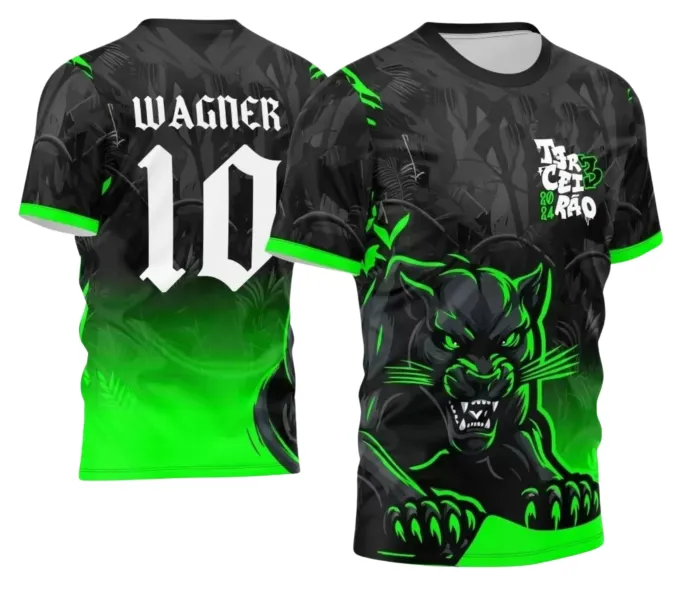 Arte para Camiseta Terceirão Pantera Negra