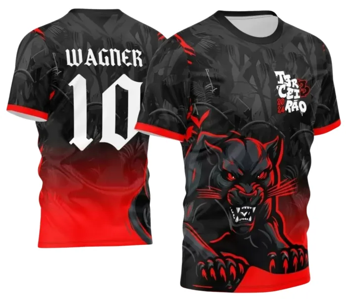  Arte para Camiseta Terceirão Pantera Negra