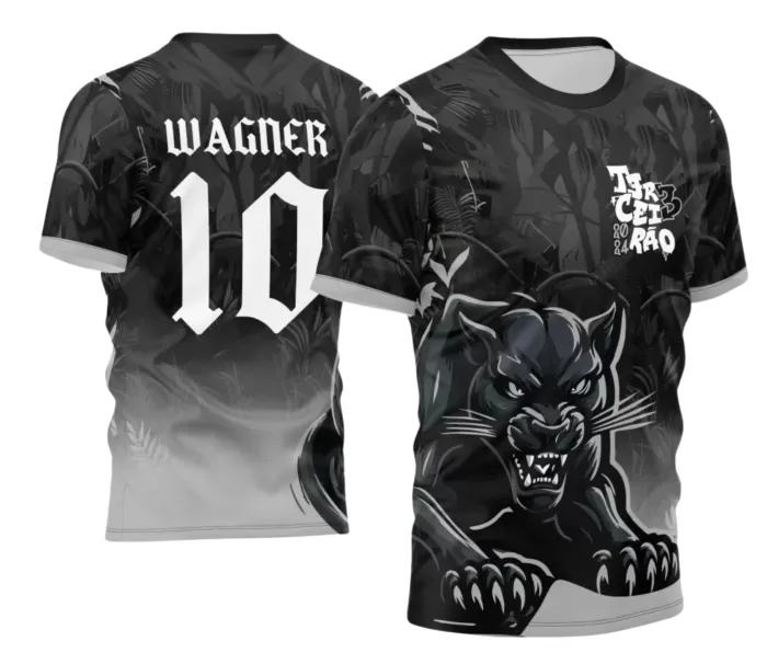Arte para Camiseta Terceirão Pantera Negra
