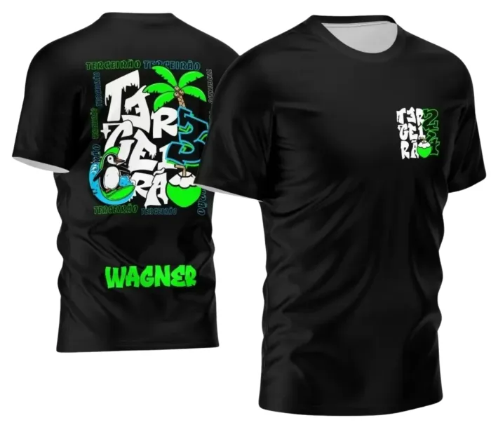 Arte para Camiseta Terceirão Pinguim