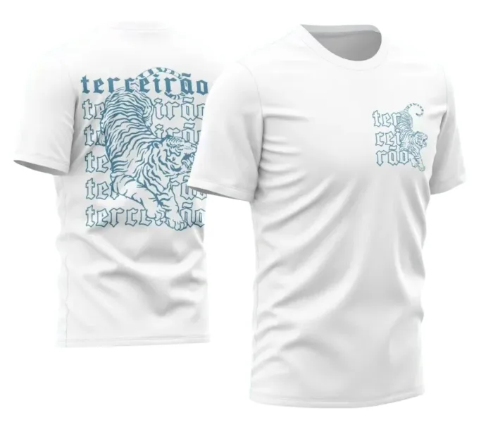 Arte para Camiseta Terceirão Tigre