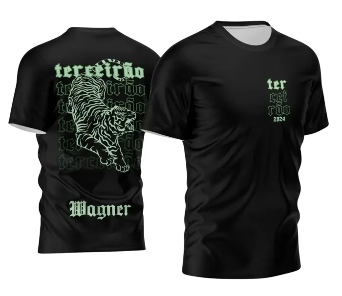 Arte para Camiseta Terceirão Tigre
