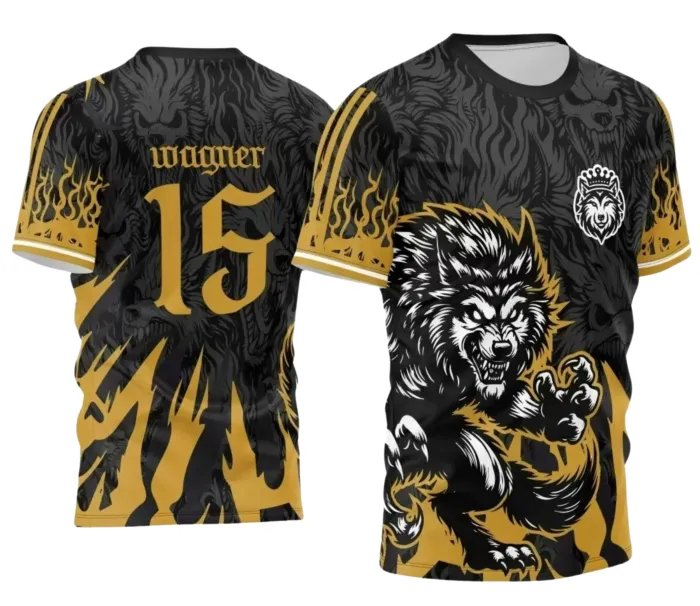 Arte para Camiseta de Interclasse Lobo