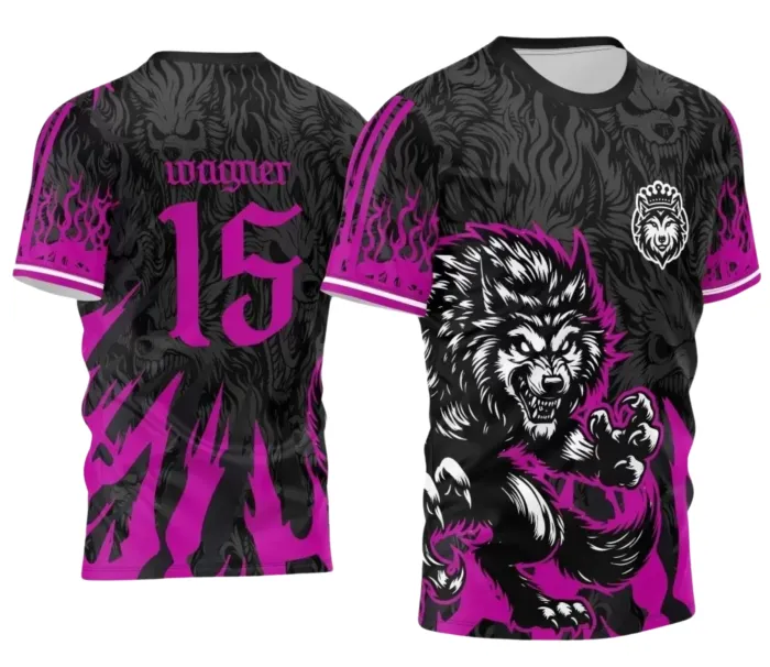 Arte para Camiseta de Interclasse Lobo