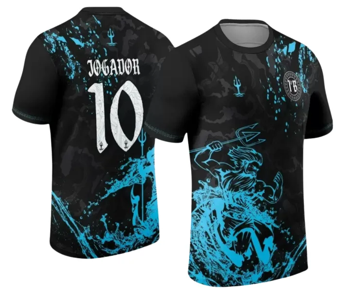 Arte para Camiseta de Interclasse Poseidon