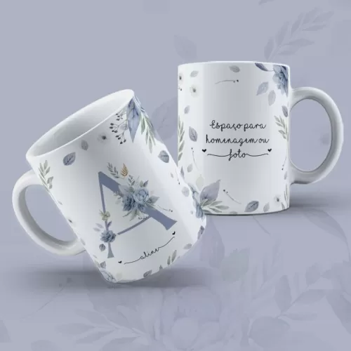 Artes Canecas Alfabeto Mulheres – Julio