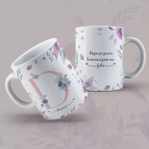Artes Canecas Alfabeto Mulheres – Julio